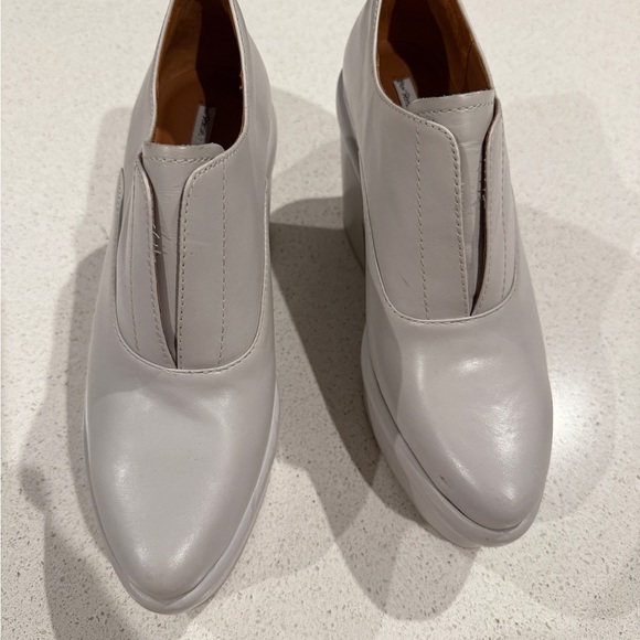 & Other Stories Cream Leather Shoes - Picture 1 of 10